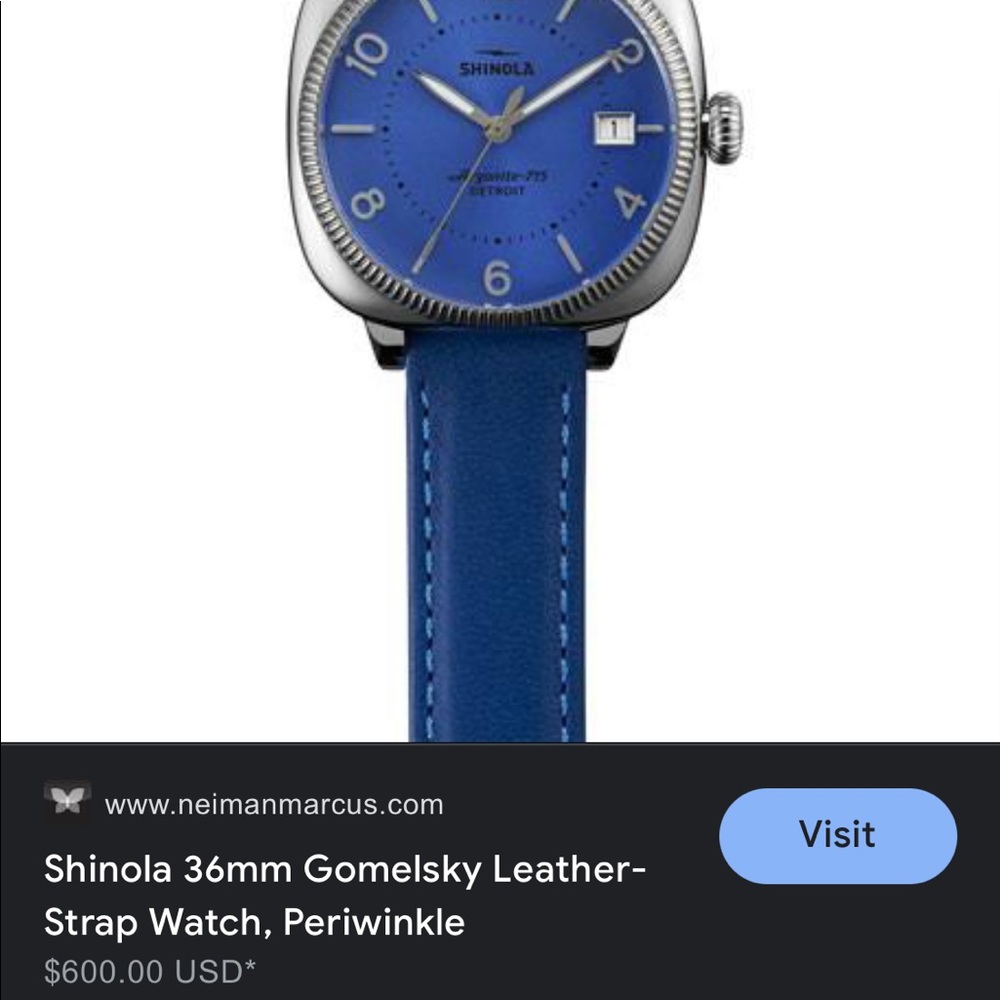 Shinola Watch